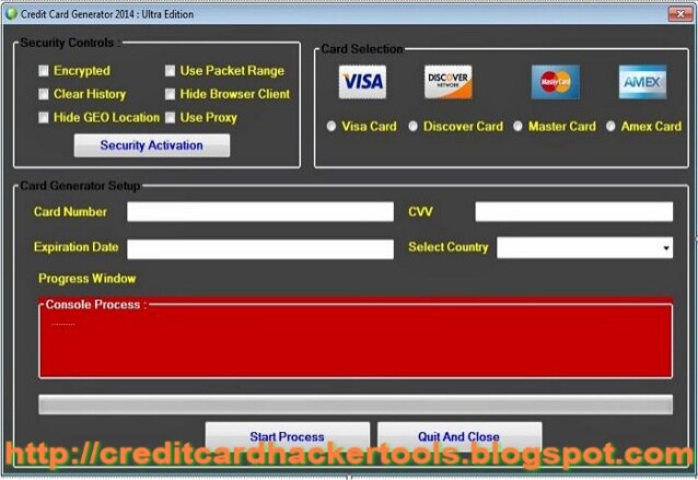 credit wizard 1.1 credit card generator